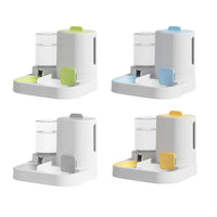 Automated Gravity-Fed Cat Water Dispenser & Feeder