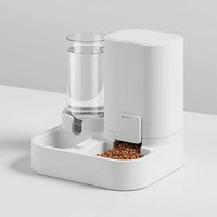 Automated Gravity-Fed Cat Water Dispenser & Feeder