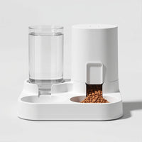 Automated Gravity-Fed Cat Water Dispenser & Feeder
